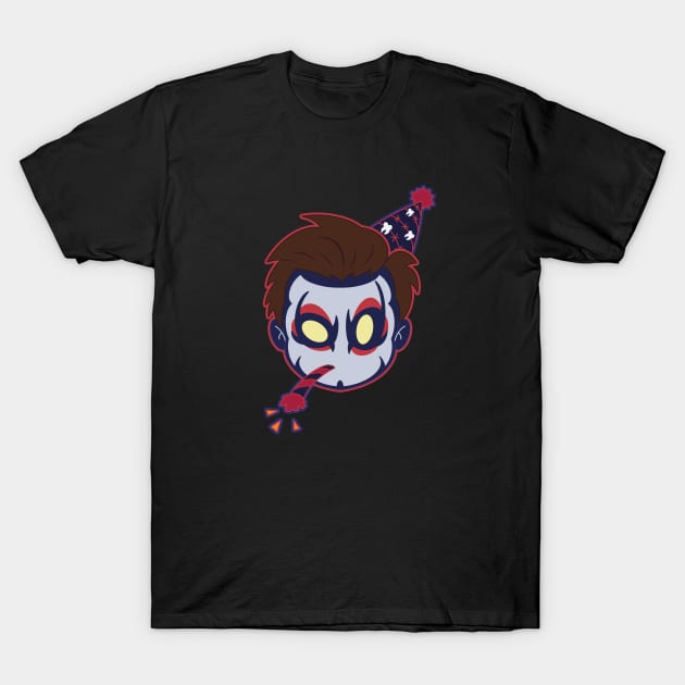 Evil Birthday T-Shirt by TheDinoChamp